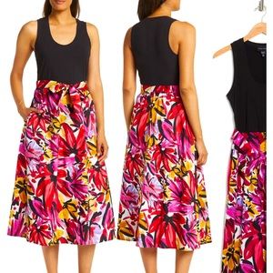 NEW | Donna Morgan | A-Line Midi Dress